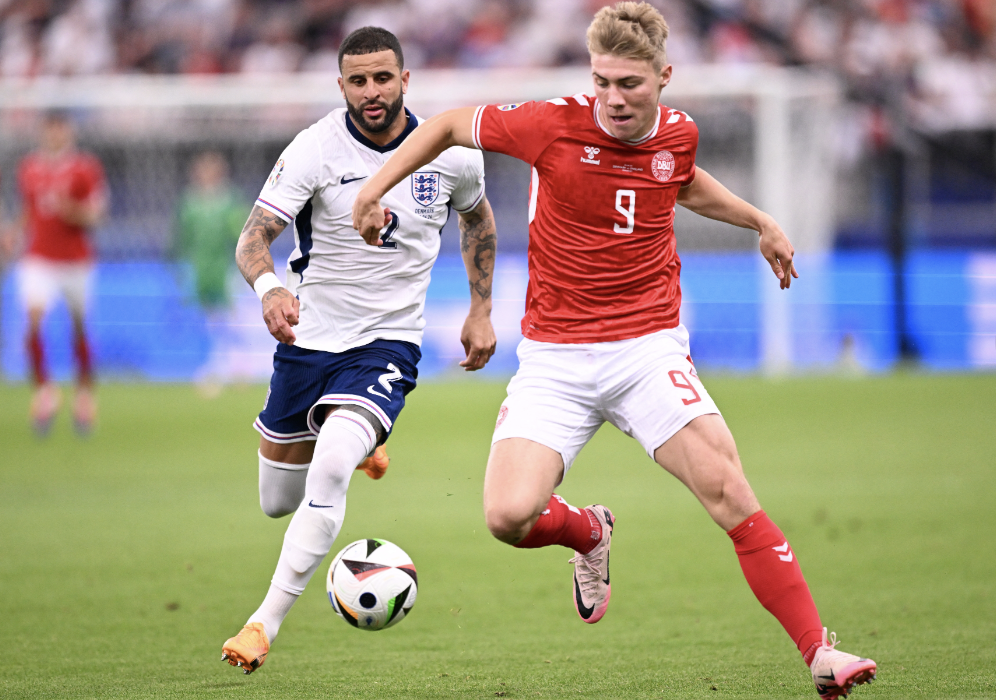 Danimarca-Inghilterra 1-1