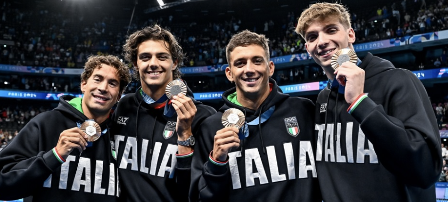 Nuoto: 4X100 di Bronzo