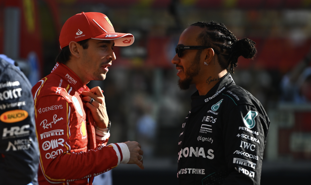 Hamilton sbarca a Maranello